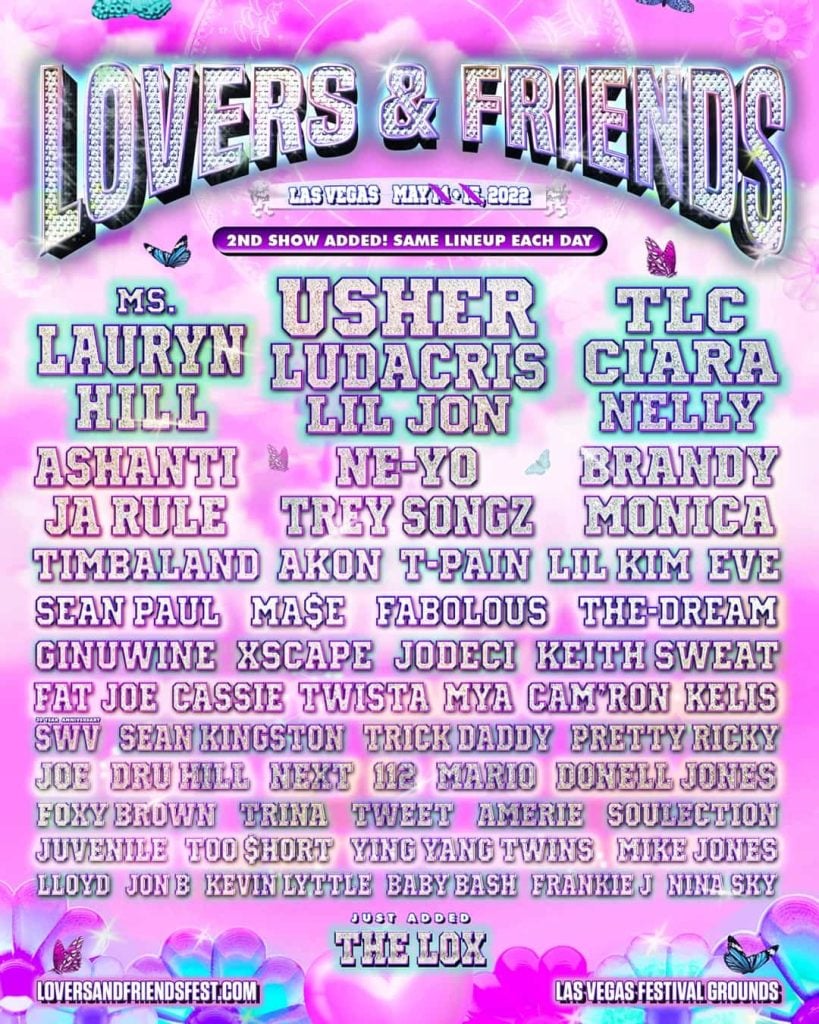 Lovers & Friends Fest 2022 The event and parking info you must know