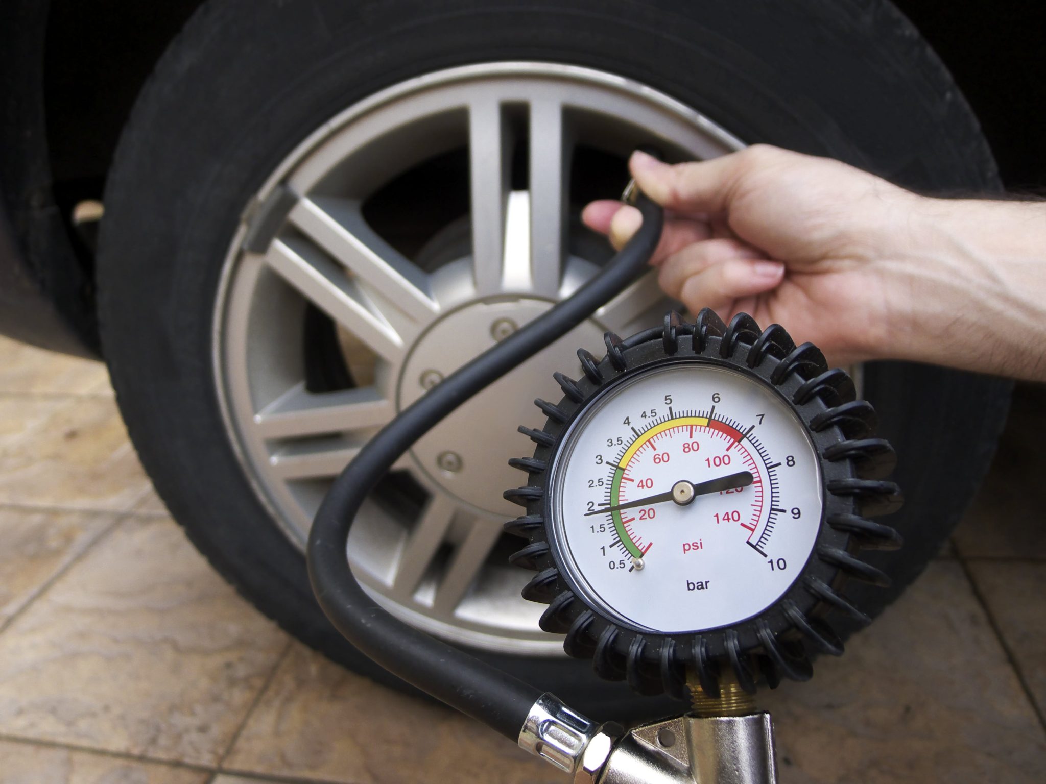 Inflate your Car Tires with these basic steps!