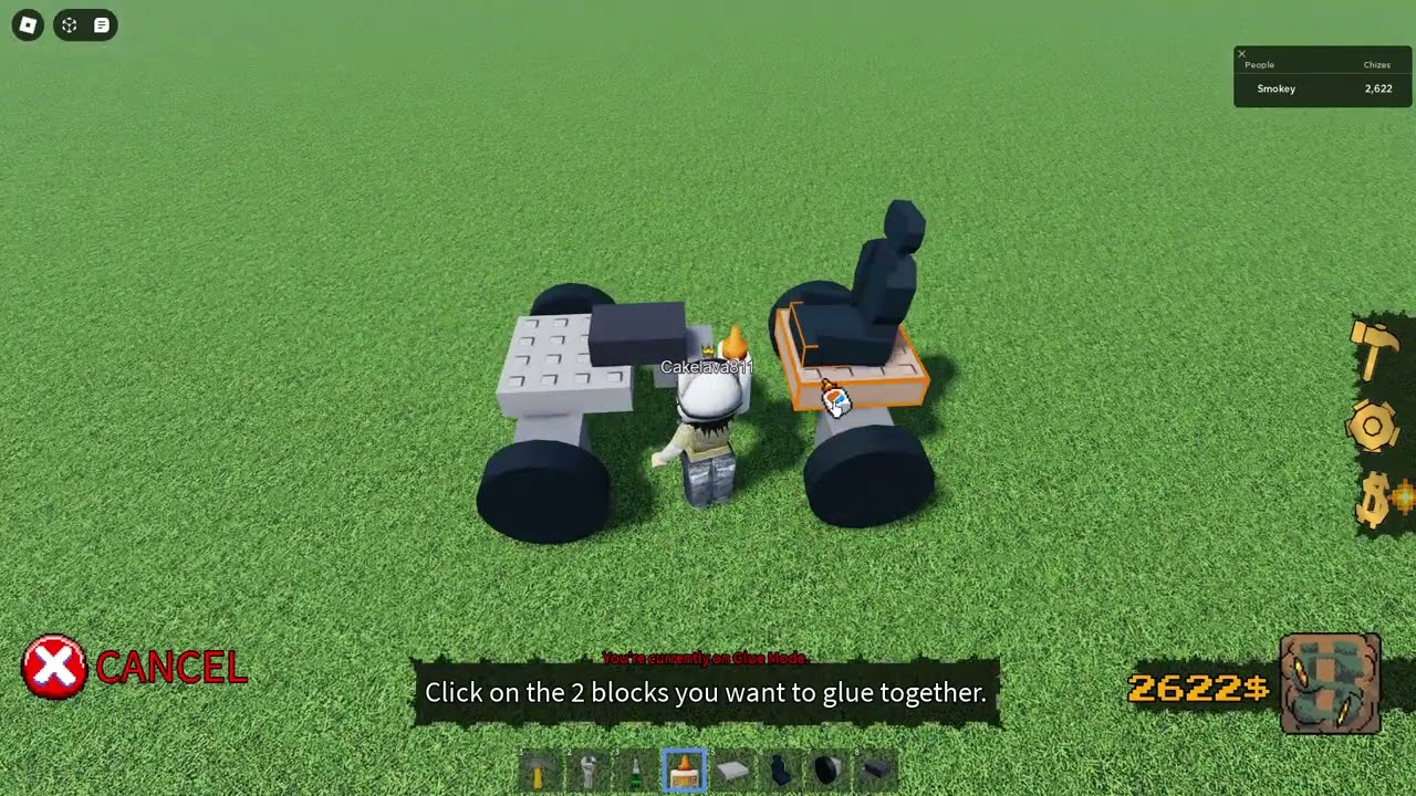 How to Build a Car in the Untitled Sandbox Game