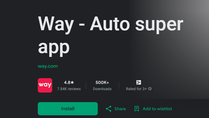 Way Google Play Rating